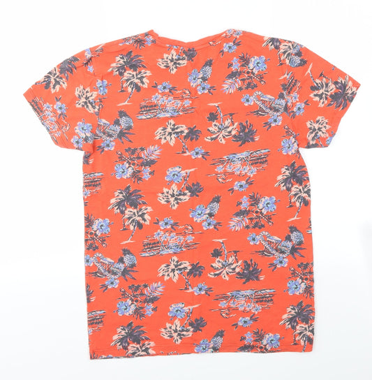 Primark Boys Multicoloured Floral Basic T-Shirt Size XS