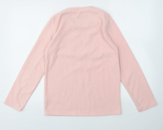 Primark Girls Pink Top Pyjama Top Size 2XS
