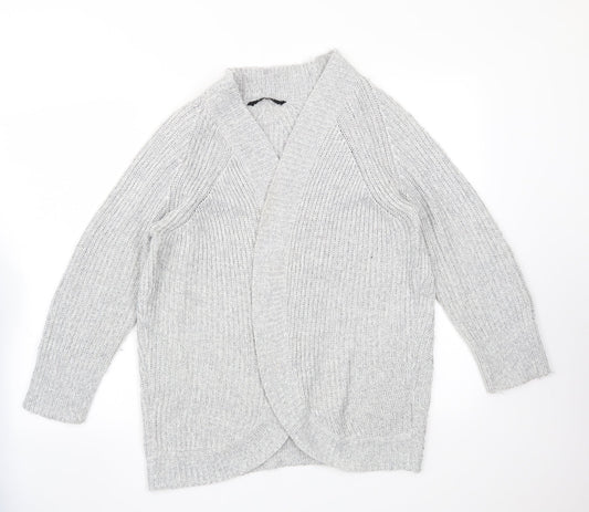 Womens UK Size S Select Grey Cardigan Jumper