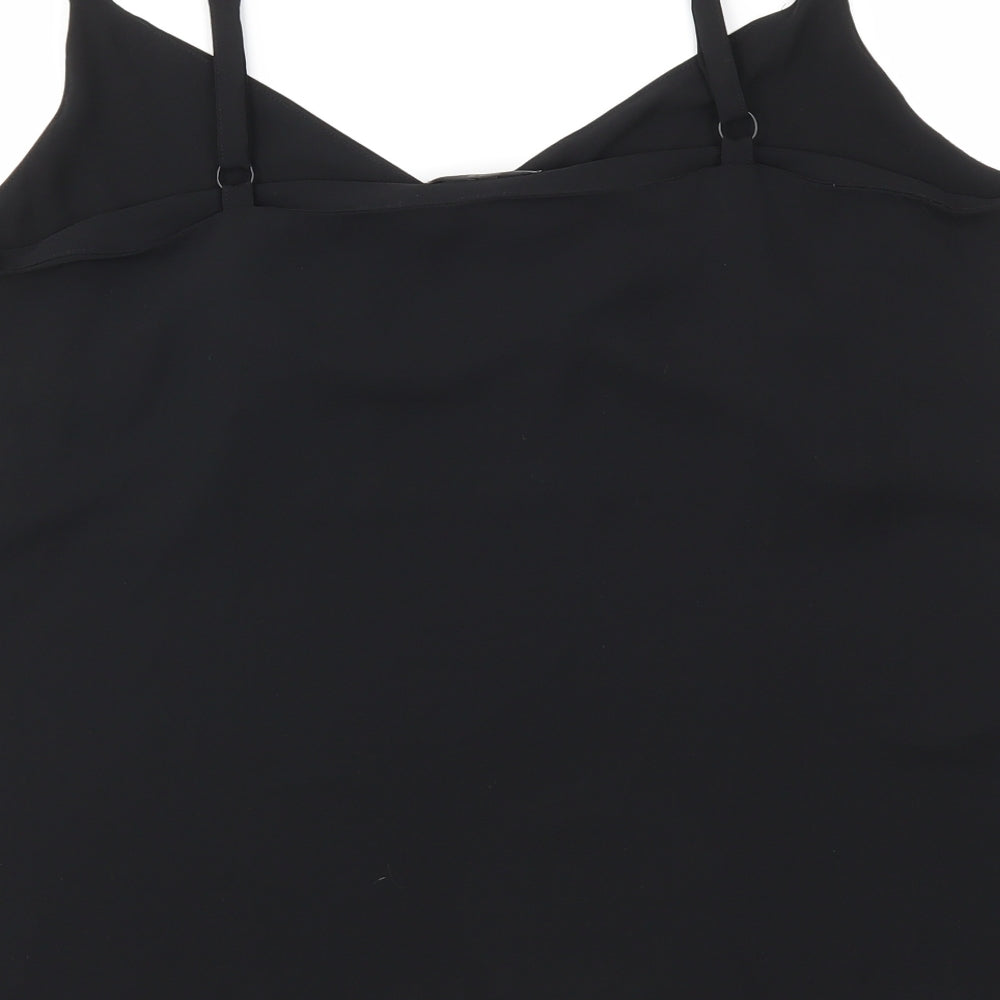 F&F Womens Black Basic Blouse Size 16