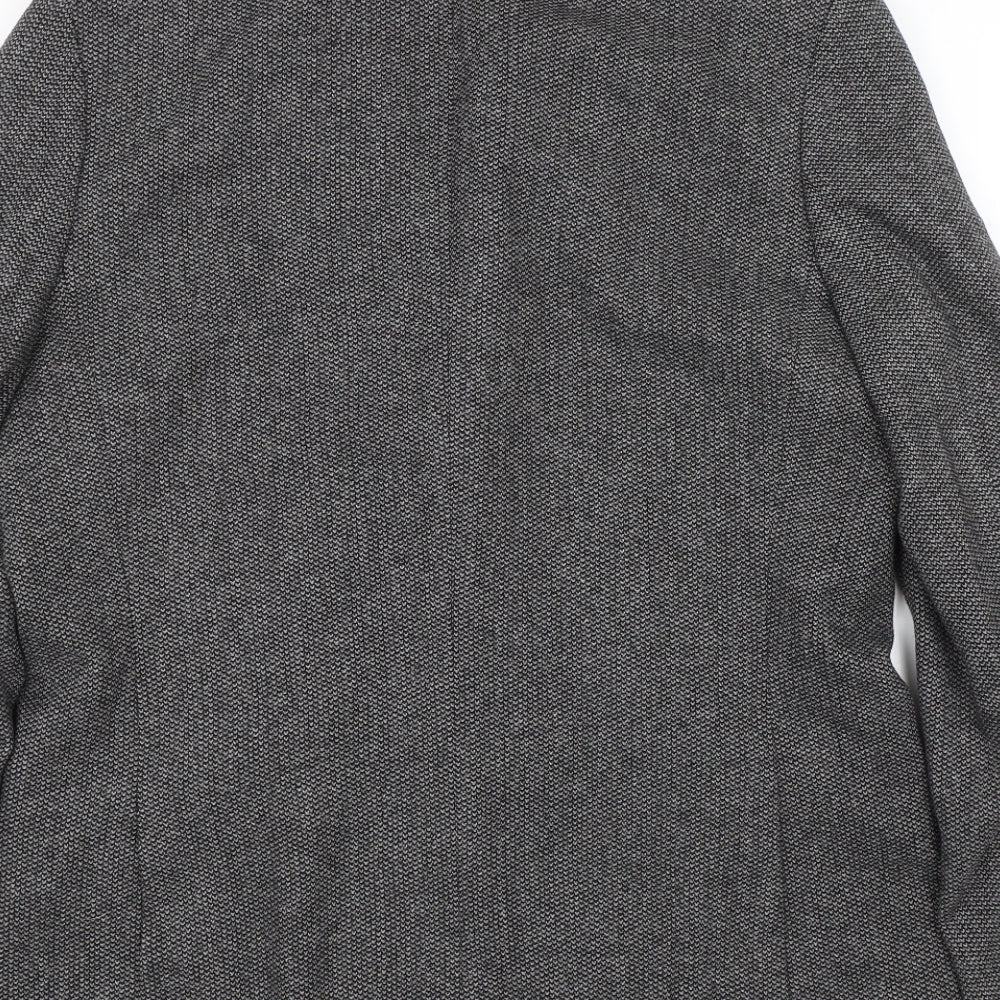 Mens UK Size 40 Debenhams Regular Grey Suit Jacket