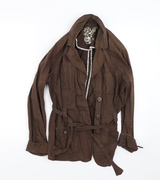 Womens UK Size 14 Cherokee Brown Jacket