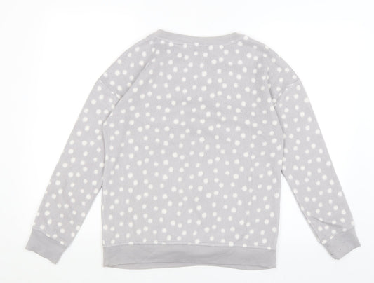 Womens UK Size 8 M&S Grey Pullover Jumper