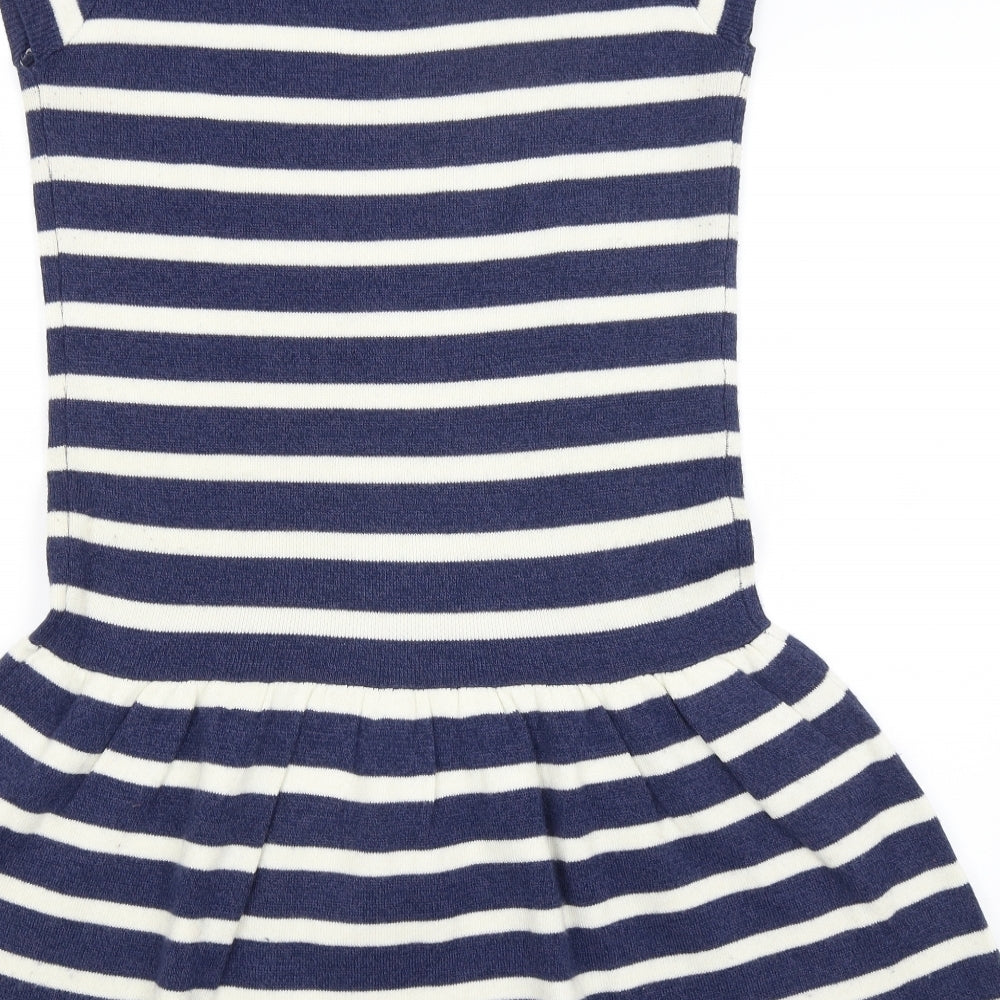 Atmosphere Womens Blue Striped Mermaid Size 6