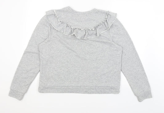 H&M Womens Grey Pullover Jumper Size L