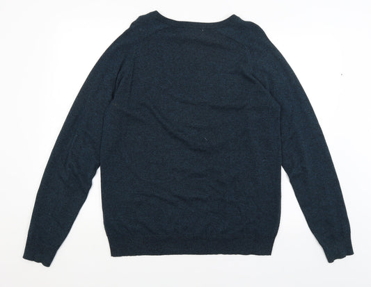 George Mens Blue Pullover Jumper Size M