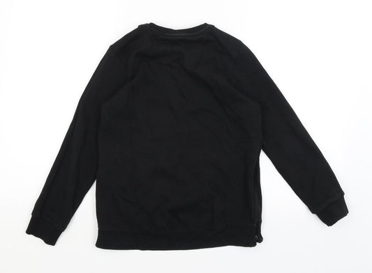 Nutmeg Boys Black Pullover Jumper Size 8-9 Years