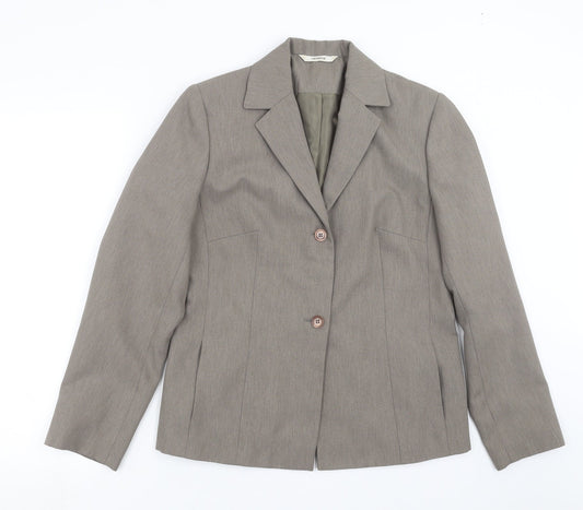 Womens UK Size 12 George Regular Beige Suit Jacket