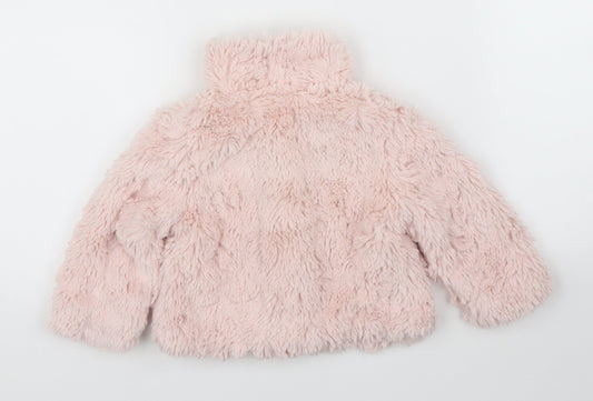 Early Days Girls Pink Overcoat Coatigan Size 6-9 Months