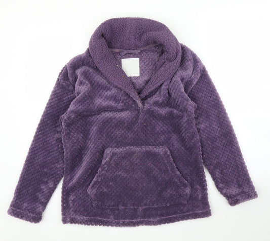 Womens UK Size 8 Nutmeg Purple Pullover Jumper