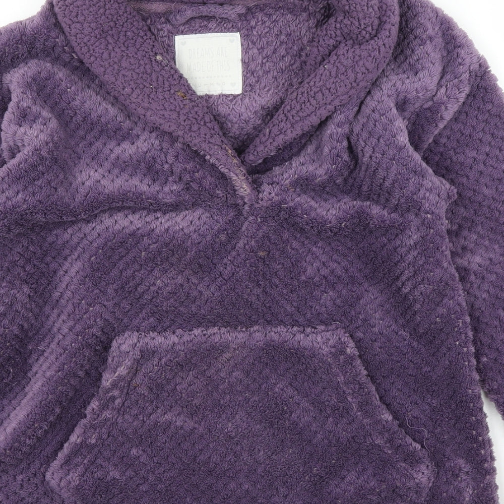 Nutmeg Womens Purple   Pullover Jumper Size 8  - PJ top