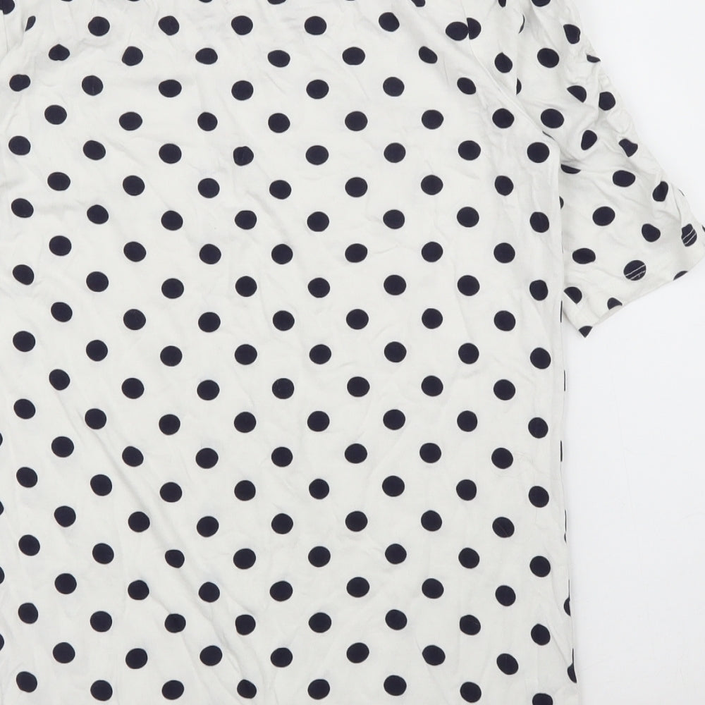 Womens UK Size 10 TU White Basic Blouse