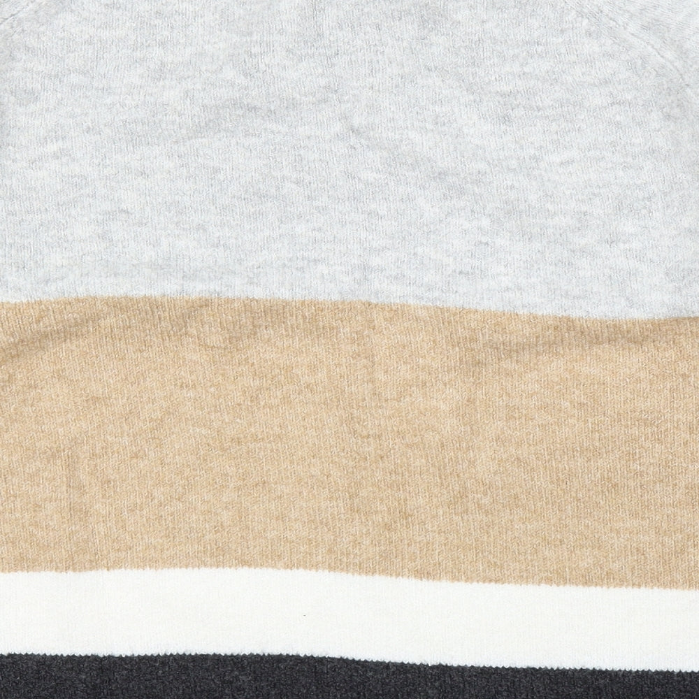 M&S Mens Grey Pullover Jumper Size L