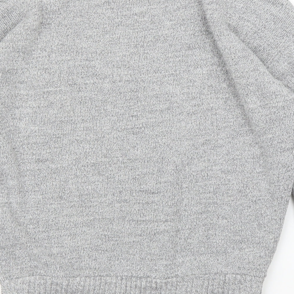 Boohoo Womens Grey Pullover Jumper Size S
