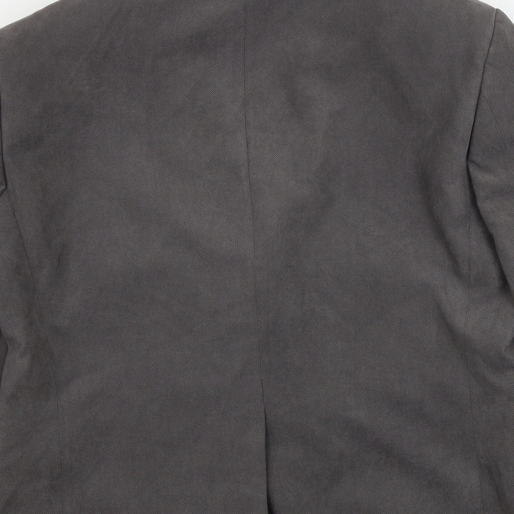 Mens UK Size 40 Marks and Spencer Regular Grey Suit Jacket