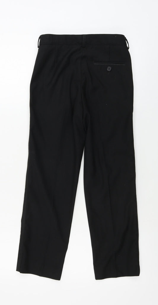 Backflips Boys Black Trousers Size 9 Years
