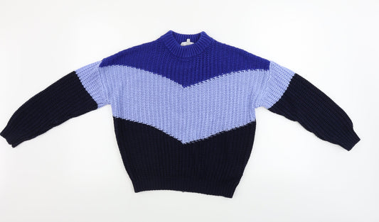 Womens UK Size S Redherring Blue Pullover Jumper