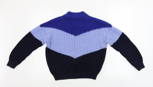 Womens UK Size S Redherring Blue Pullover Jumper