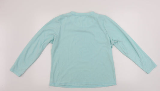 F&F Womens Blue Henley Jumper Size 12