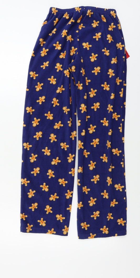 TU Womens Blue Sweatpants Trousers Size 8 L26 in