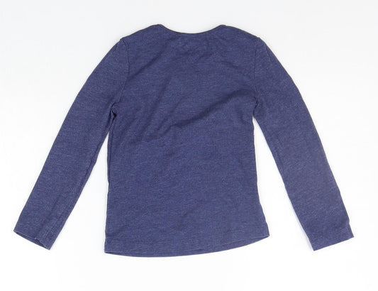 Young Dimension Girls Blue Basic T-Shirt Size 4-5 Years
