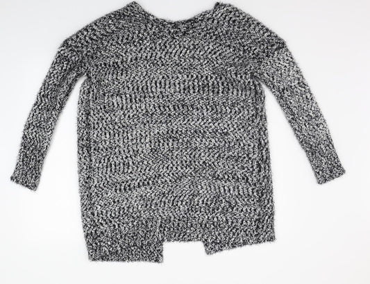 If It Were Me Womens Grey Cardigan Jumper Size S
