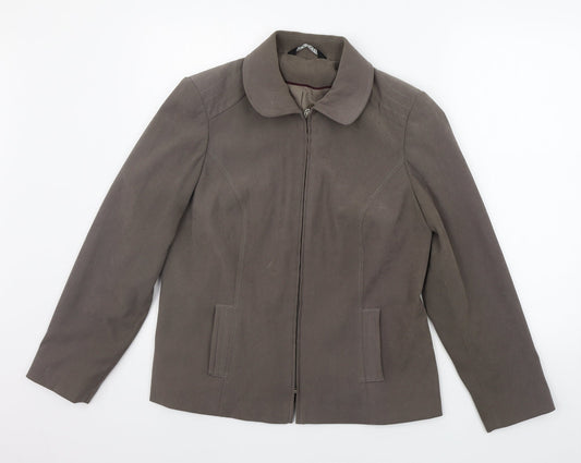 Womens UK Size 14 Classic Grey Jacket