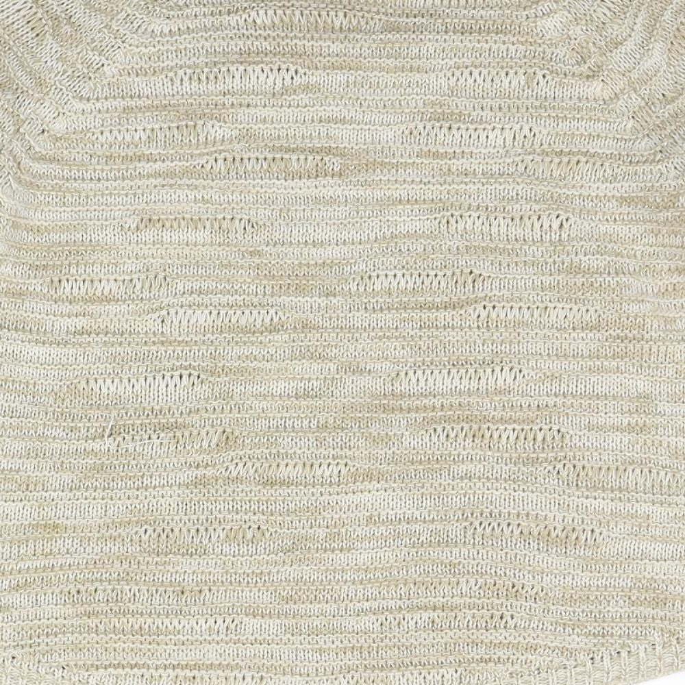 Womens UK Size 14 BHS Beige Pullover Jumper
