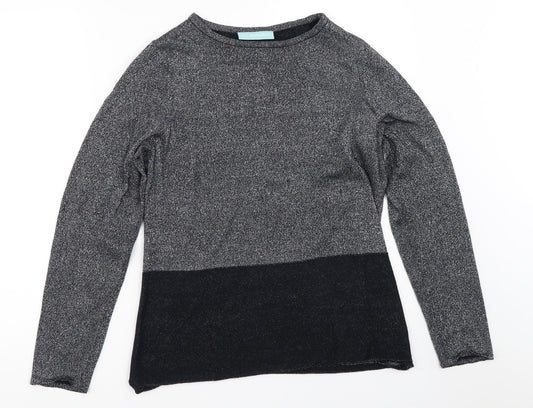 Womens UK Size M Avenue Blue Pullover Jumper