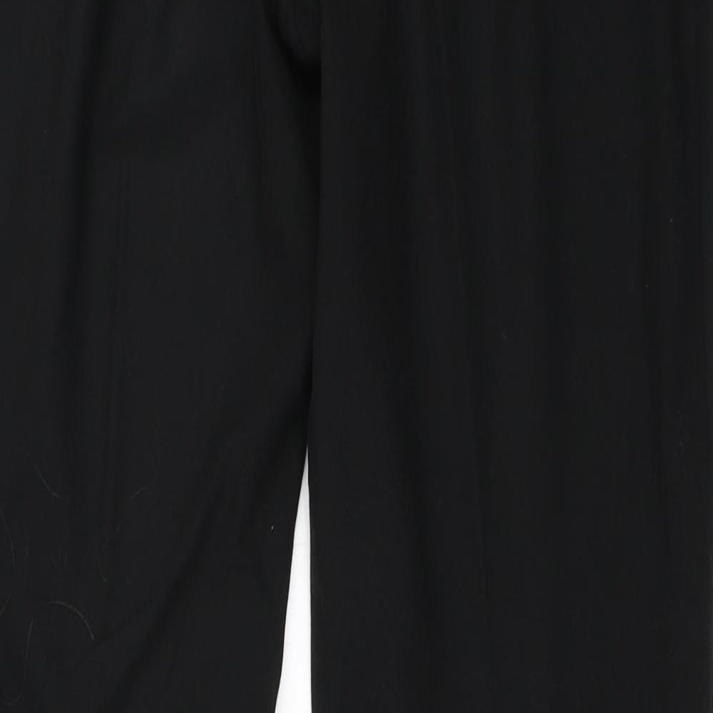 Paraphrase Womens Black Trousers Size 12 L31 in