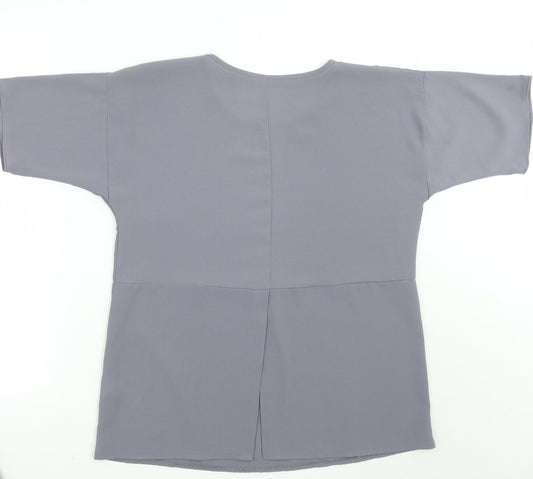 F&F Womens Grey Basic T-Shirt Size 12