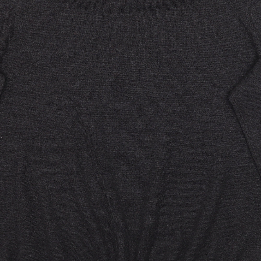 Premier man Mens Black Pullover Jumper Size L