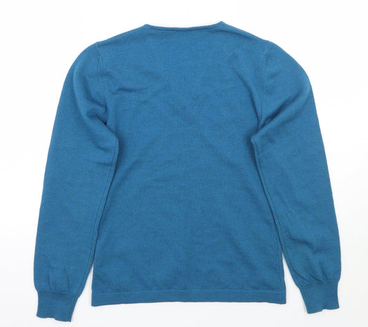 Penny plain Womens Blue Pullover Jumper Size S