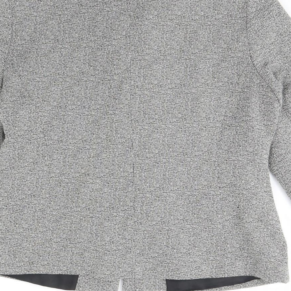 Womens UK Size 16 Etam Grey Jacket