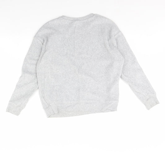Womens UK Size 10 Topshop Grey Pullover Jumper