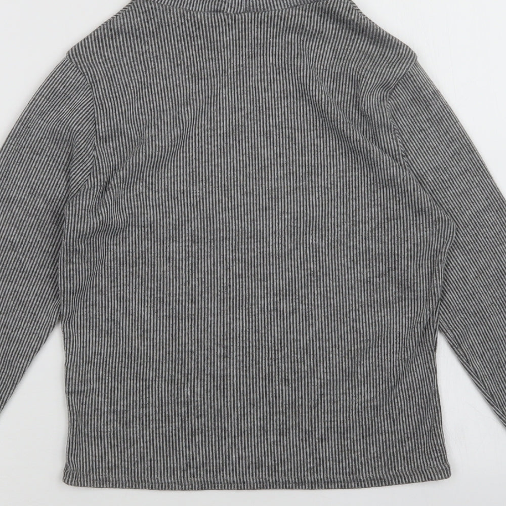 Womens UK Size 8 Innocence Grey Pullover Jumper
