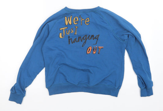 NEXT Boys Blue Pullover Sweatshirt Size 11 Years