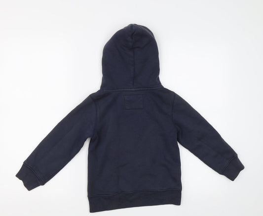 H&M Boys Blue Pullover Hoodie Size 5-6 Years