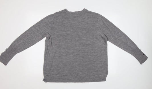 Primark Womens Grey Pullover Jumper Size XL