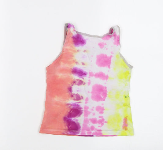 George Girls Multicoloured Batik Basic Tank Size 6-7 Years