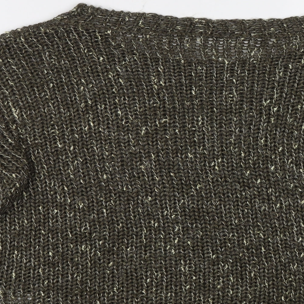 Womens UK Size M Oasis Green Pullover Jumper