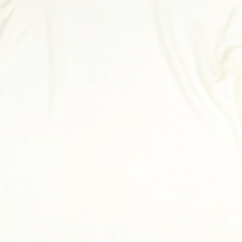 Womens UK Size M Damart Ivory Pullover Jumper