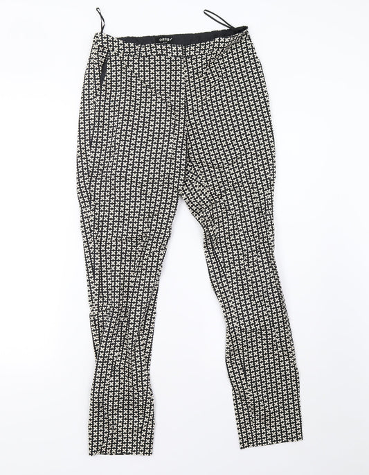 Womens UK Size 8 Oasis Regular Fit Multicoloured Trousers
