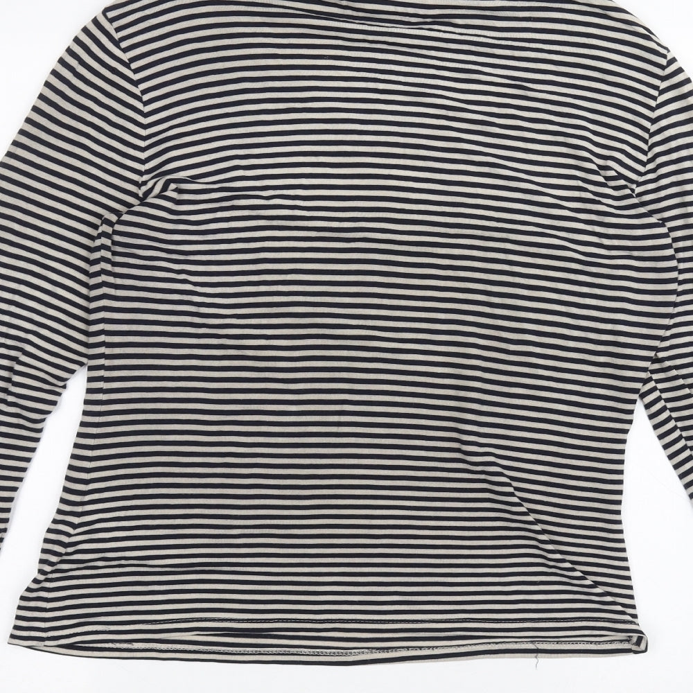 Womens UK Size S H&M Grey Basic T-Shirt