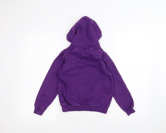AWD Girls Purple Pullover Hoodie Size 5-6 Years