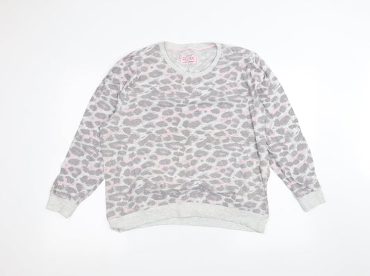 Womens UK Size 18 Peacocks Pink Pullover Jumper