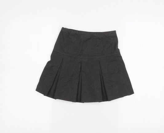 NEXT Girls Grey A-Line Skirt Size 7 Years