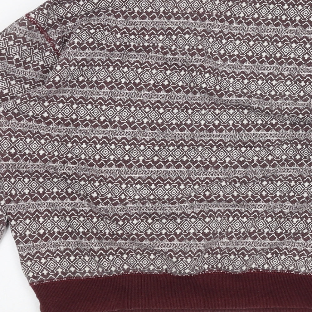 Easy Mens Red Pullover Jumper Size M