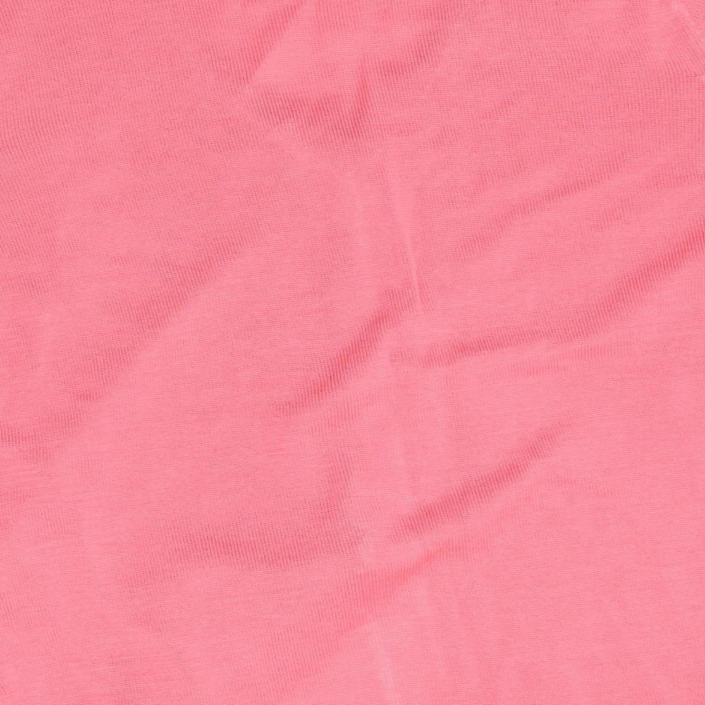 Womens UK Size M BM Pink Cardigan Jumper