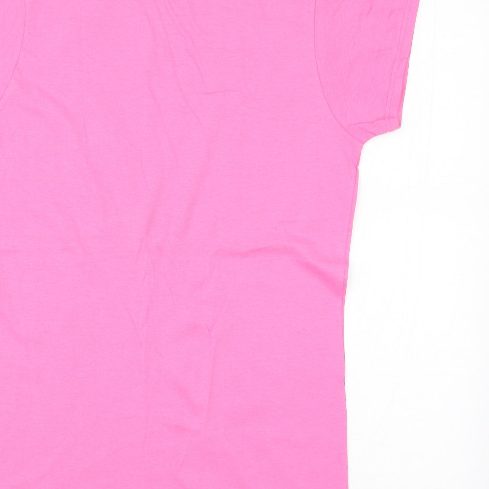 Gildan Womens Pink Basic Tank Size XL